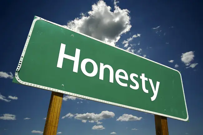 Honesty : 诚实