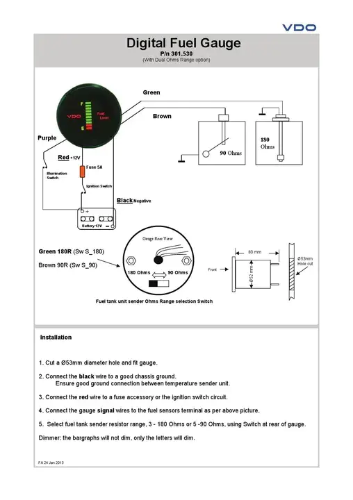 Simple Fuel Computer : 简易燃油计算机