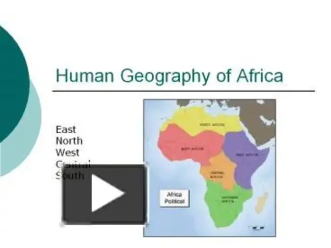 Human Geography : 人文地理学