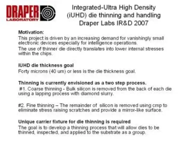 Ultra High Throughput Screening : 超高通量筛选