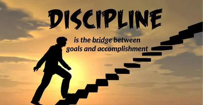 Discipline Patience Perseverance : 纪律耐心毅力