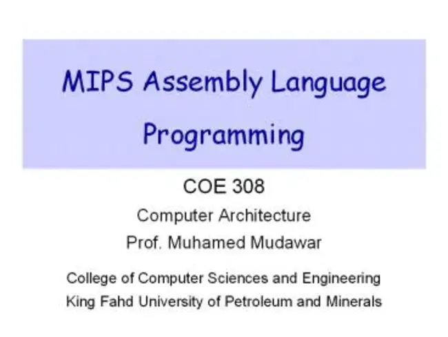 Business Assembly Language : 业务汇编语言