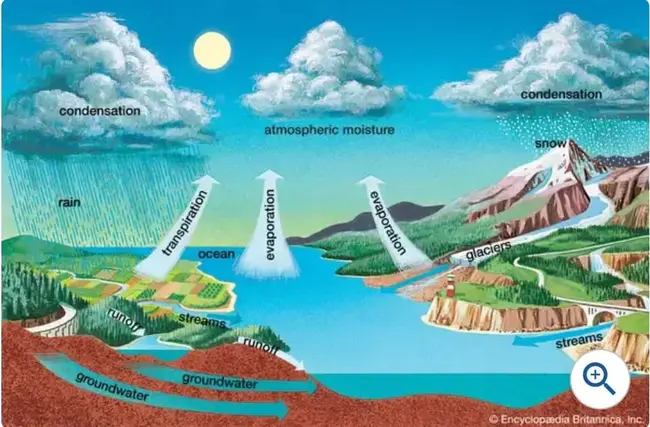 Water Vapor Brightness Temperature : 水蒸气亮度温度