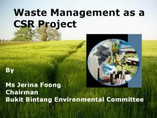 Waste Management : 废物管理