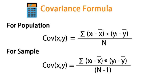 Covariance : 协方差