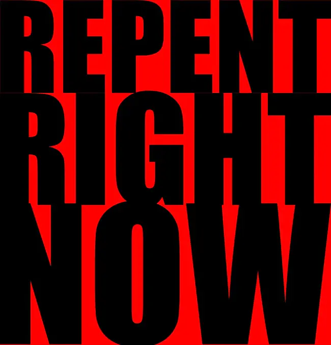 Repent : 忏悔