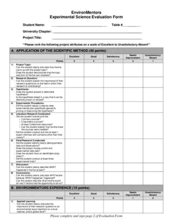 Barrier Evaluation Form : 屏障评估表