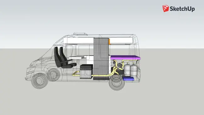 Van Conversion Kit : 厢式货车改装套件