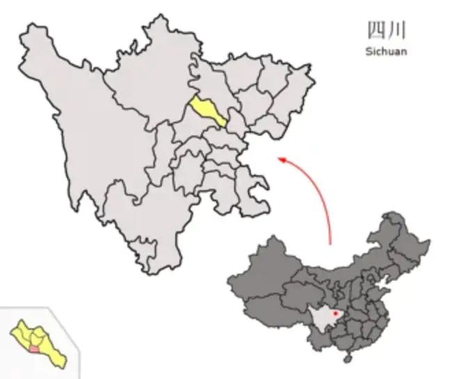 Guanghan, Mainland China : 中国大陆广汉