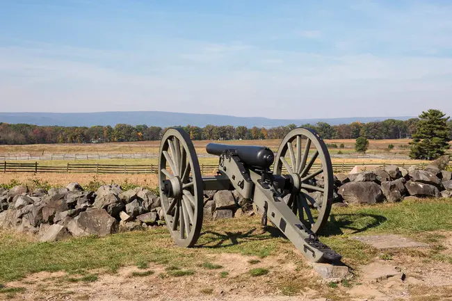 Gettysburg, Pennsylvania, USA : 美国宾夕法尼亚州葛底斯堡