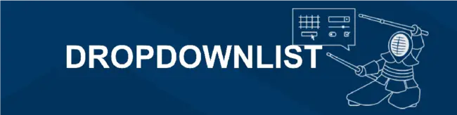 Dropdown List : 下拉列表
