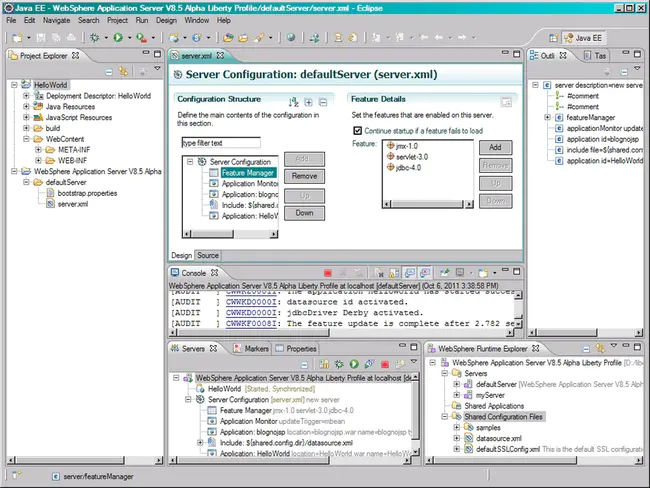 Websphere Application Server : WebSphere应用程序服务器