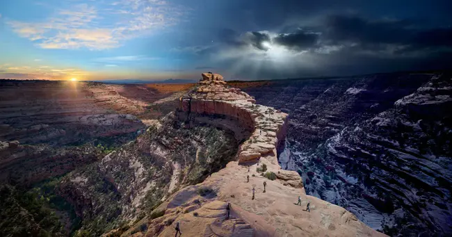 Montezuma Castle National Monument : 蒙特祖马城堡国家纪念碑