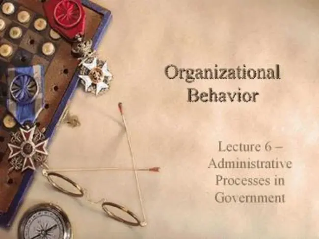 Organizational Behavior : 组织行为学