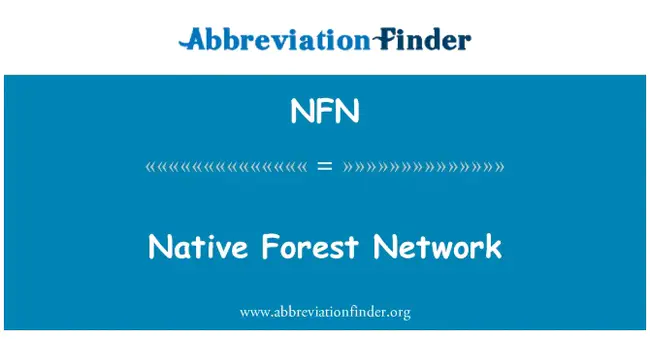 Native Forest Network : 原生森林网络