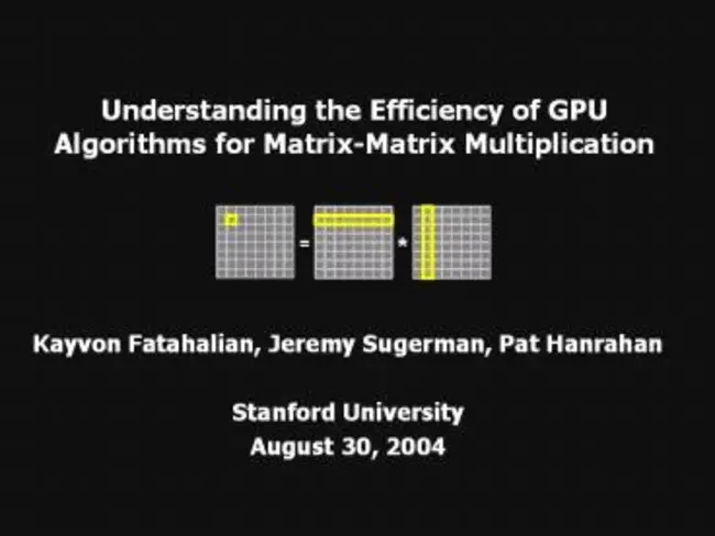 Matrix Multiplication : 矩阵乘法