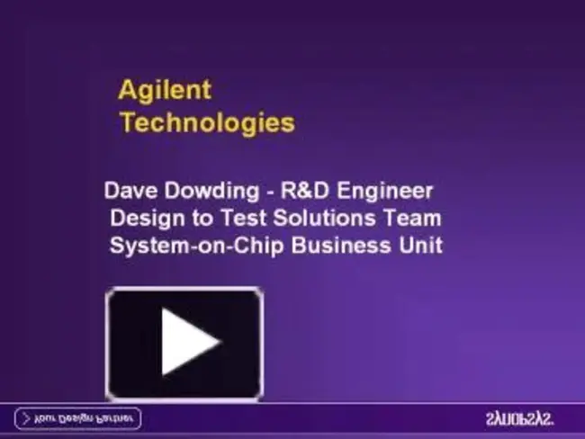 Agilent Technologies : 安捷伦科技