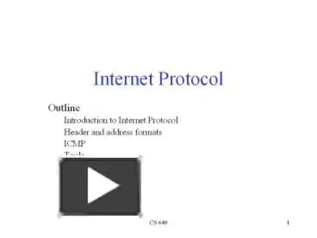Internet Protocol Detail Record Organization : Internet协议详细记录组织