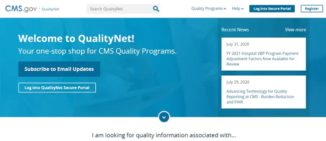 Qualitynet Service Selector : 质量网服务选择器