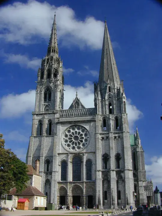 Chartres, France : 沙特尔，法国