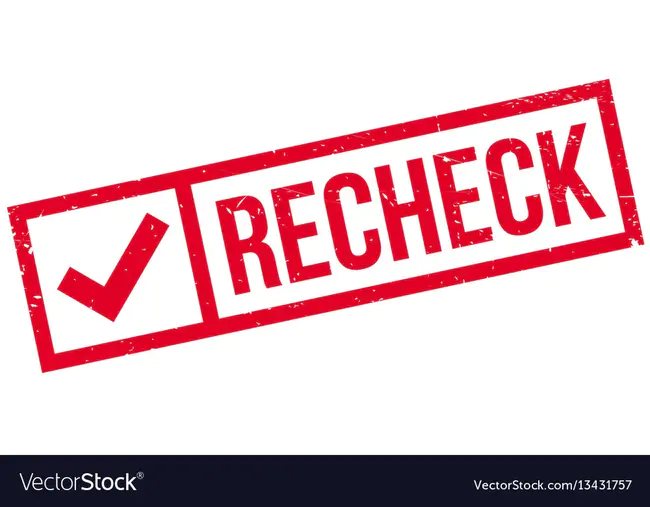 Recheck : 复查