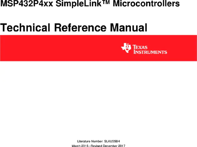 Technical Reference Manual : 技术参考手册