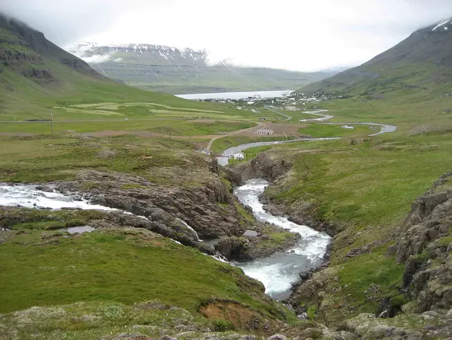 Seydisfjordur, Iceland : 冰岛塞济斯菲厄泽