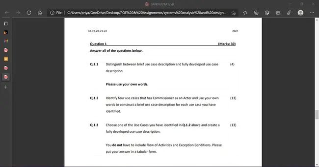 Systems Analysis and Design : 系统分析与设计