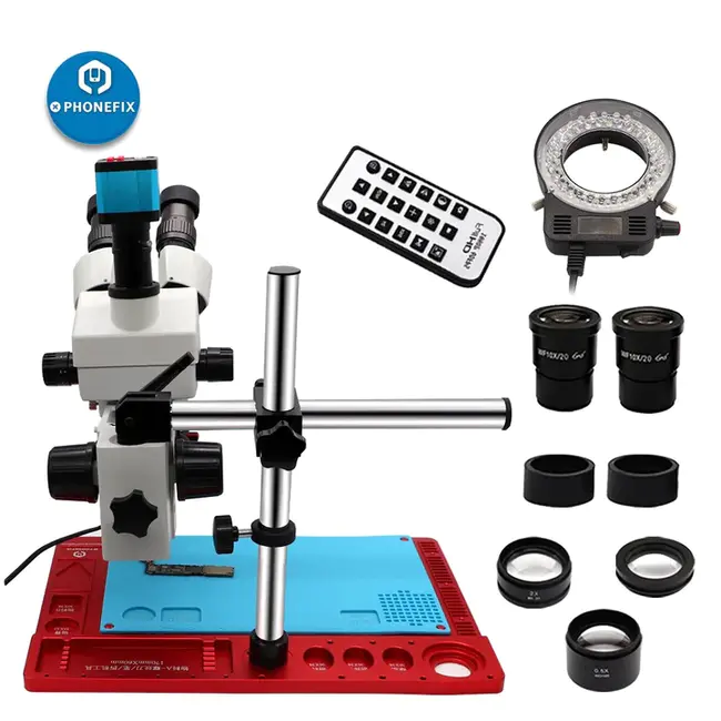 Stereo Zoom Microscope : 立体变焦显微镜