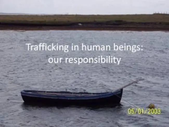 Trafficking in Human Beings : 人口贩运