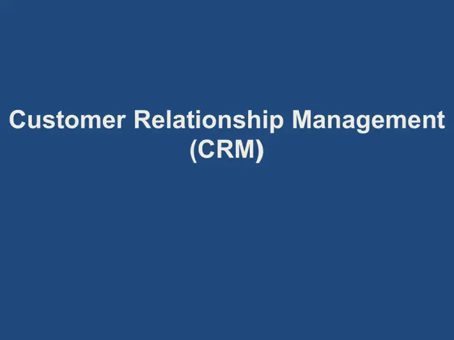 Customer Oriented Service Management And Operational System : 面向客户的服务管理与运营系统