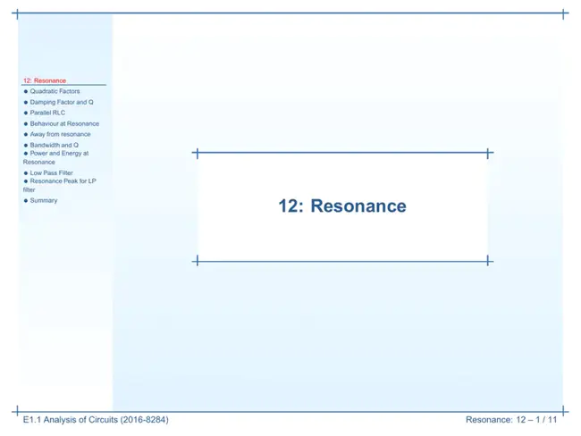 Non-Resonant Term : 非共振项