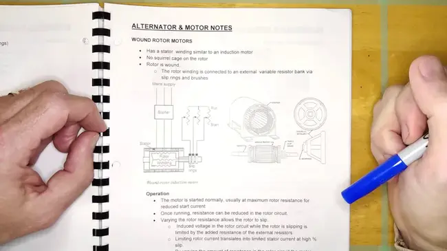 Wound Rotor Induction Motor : 绕线转子感应电动机