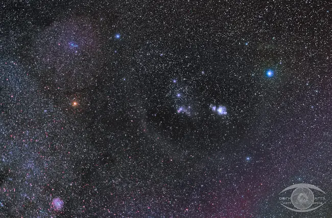 Orion Molecular Cloud : 猎户座分子云团
