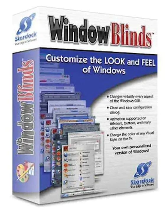 WindowBlinds Skin file : WindowBlinds皮肤文件