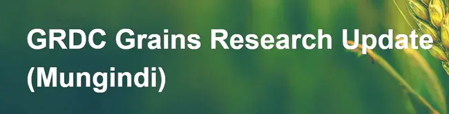 Western Grains Research Foundation : 西方谷物研究基金会