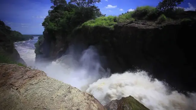 Kabalega Falls, Uganda : 乌干达卡巴莱加瀑布