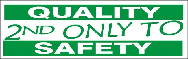 Quality Safety : 质量安全