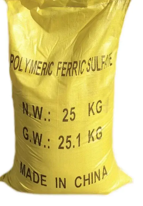 Polymeric Ferric Sulfate : 聚合硫酸铁