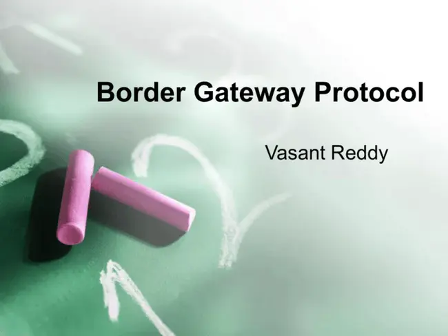 Border Gateway Protocal : 边界网关协议