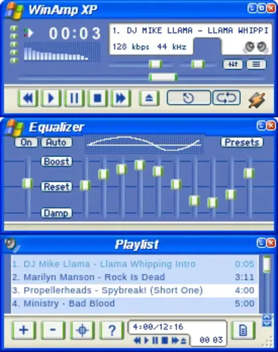 WinAmp Skin Zip File : Winamp皮肤压缩文件