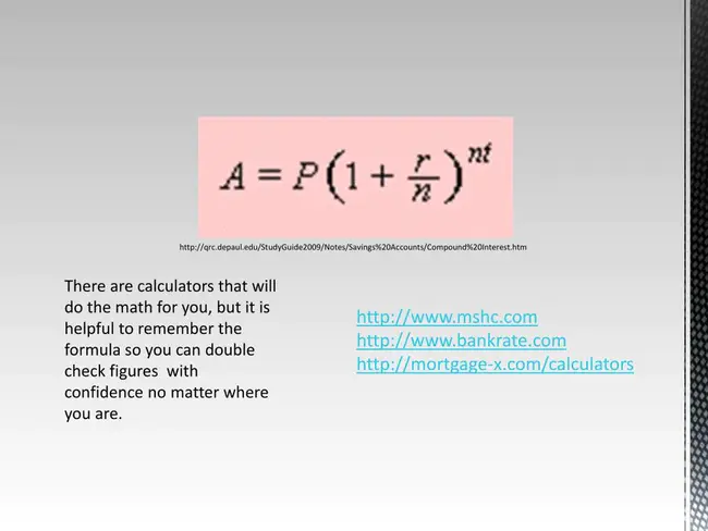 Compound Interest : 复利