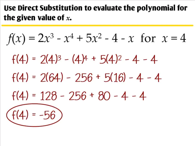 Evaluate Polynomial : 求多项式