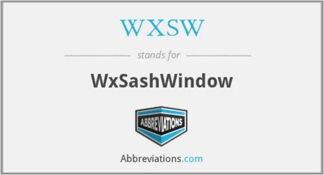 WxSashWindow : WXSASH窗口