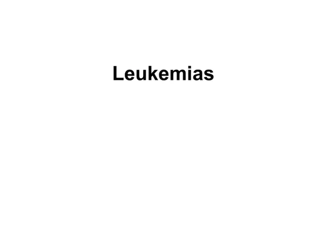Mixed Lineage Leukemia : 混合系白血病