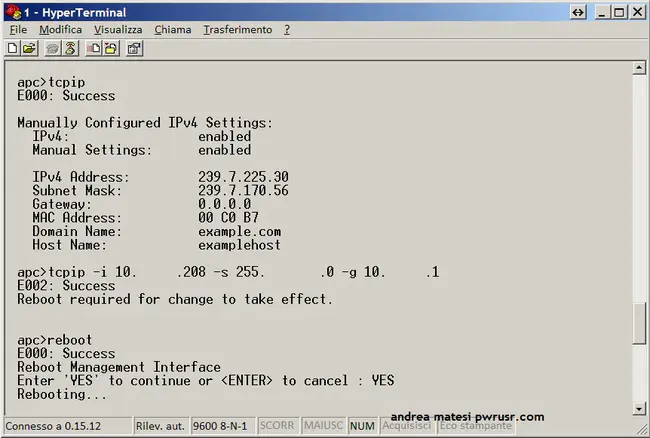 Hyper Terminal Tracing Program : 超级终端跟踪程序