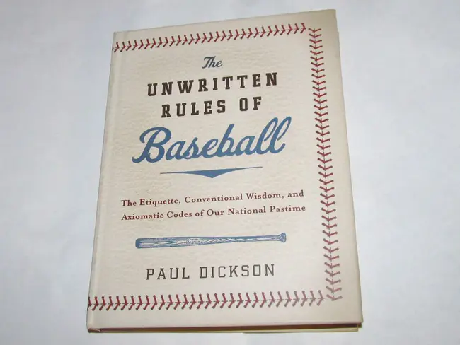Official Baseball Rules : 官方棒球规则