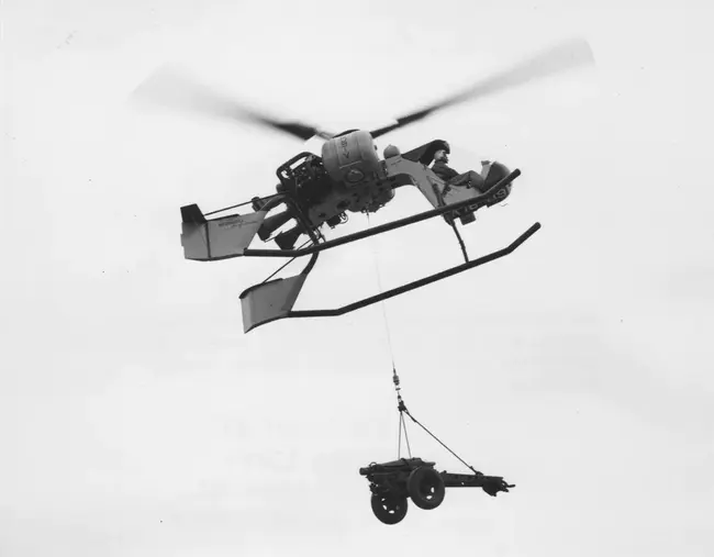 McDonnell Little Henry Experimental ram-jet helicopter : 麦克唐纳小亨利实验冲压喷气式直升机