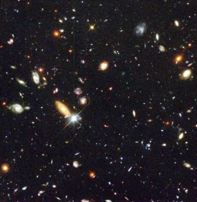 Hubble Deep Field : 哈勃深空区