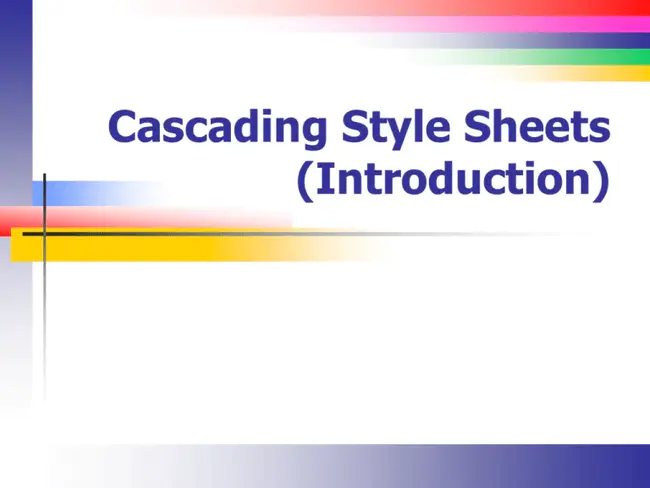 Cascading Style Sheetscss : 层叠样式表scss